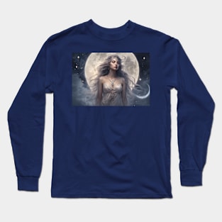 Selene - Titaness of the Moon Long Sleeve T-Shirt